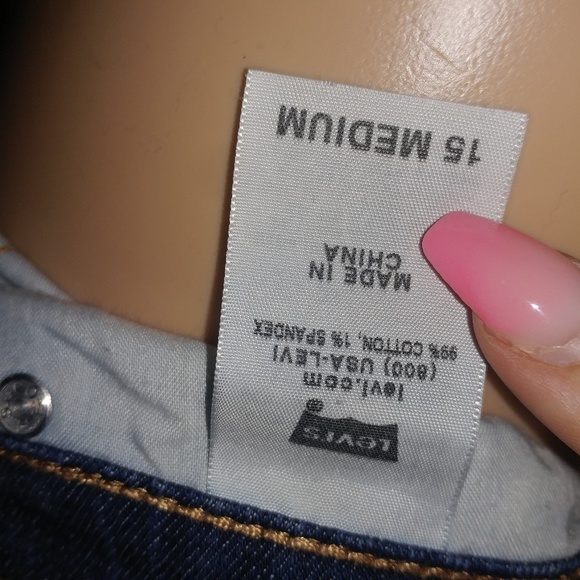 SOLD • Levi's • y2k denim blue jeans distressed too superlow skinny fit [15] - Picture 9 of 9